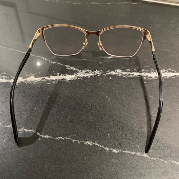 ✨Versace Mod Black & Gold Eyeglasses✨ Style: 1218 - Picture 10 of 10